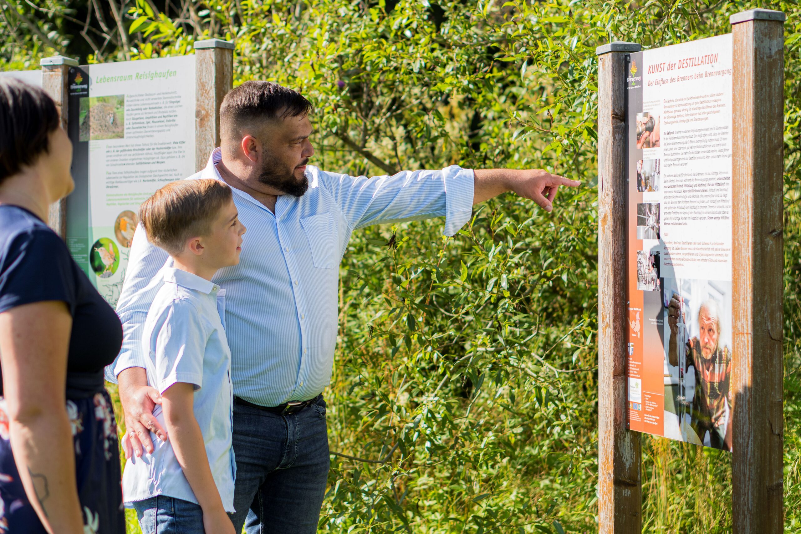 Markus mit Fam Brennerweg